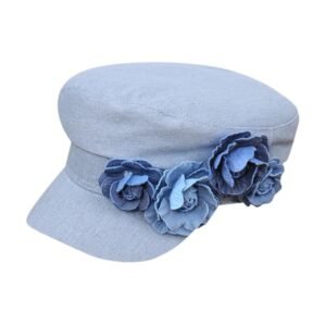 Flat Hat Spring Summer Painter Hat Fashion Classic Chauffeur Hat Light Blue|Clothing, Shoes & Accessories | Womens Accessories | Hats