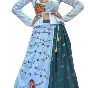 India Women's Art Silk Kurta Pyjama