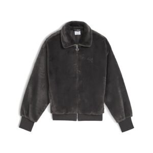 Women, Soft Fleece jacket, Dusky Gray, M (63216944)