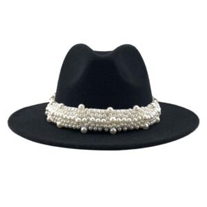 Womens Wide Brim Jazz Cap Bowler Hat Dress Hats Black|Clothing Shoes & Accessories|Womens Accessories|Hats